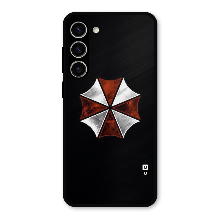 Umbrella Design Metal Back Case for Galaxy S23 Plus