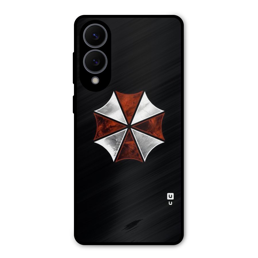 Umbrella Design Metal Back Case for Galaxy S25 Edge