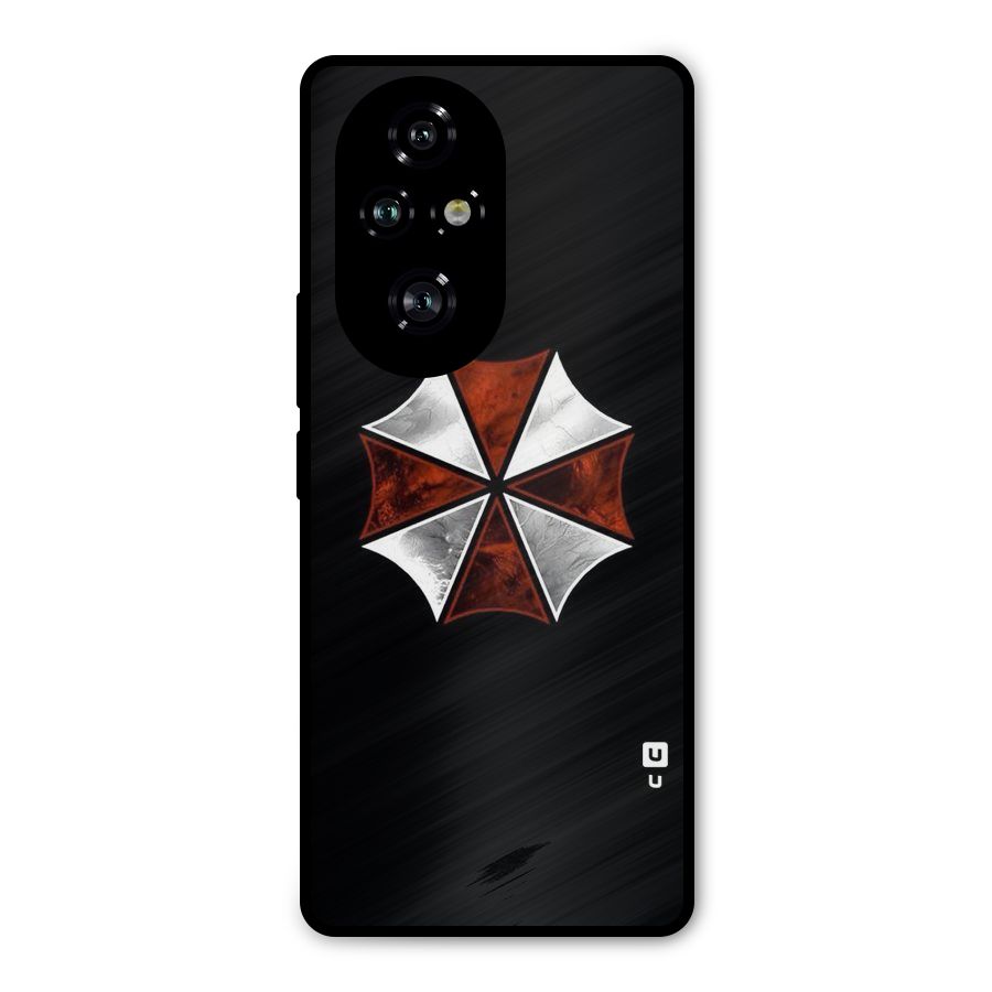 Umbrella Design Metal Back Case for Honor 200 Pro