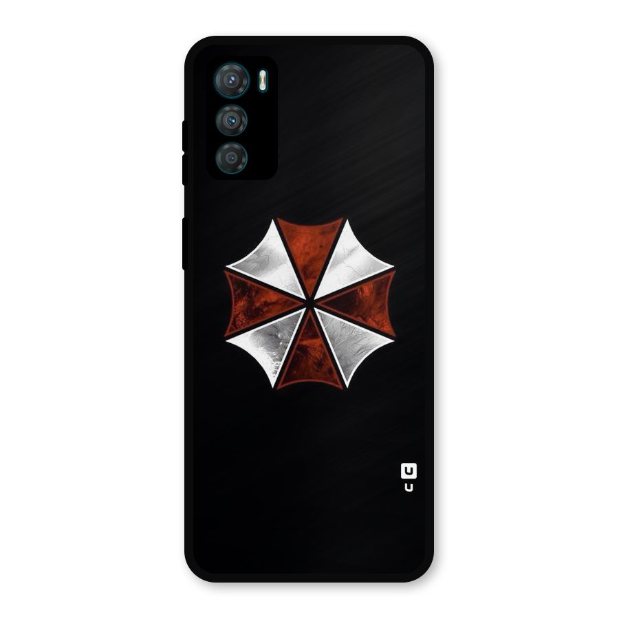 Umbrella Design Metal Back Case for Moto G42
