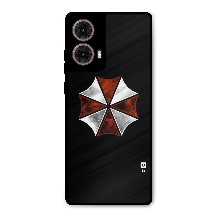 Umbrella Design Metal Back Case for Moto G85