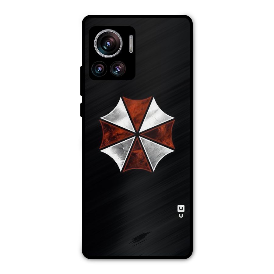 Umbrella Design Metal Back Case for Motorola Edge 30 Ultra