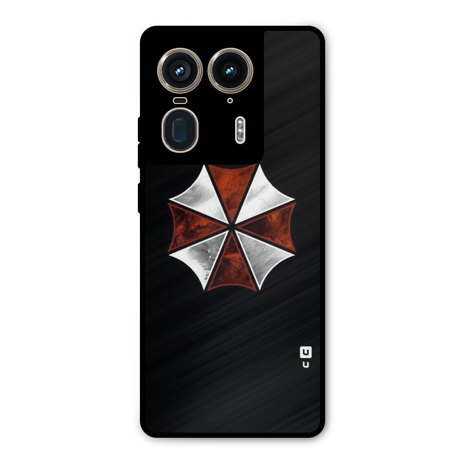 Umbrella Design Metal Back Case for Motorola Edge 50 Ultra
