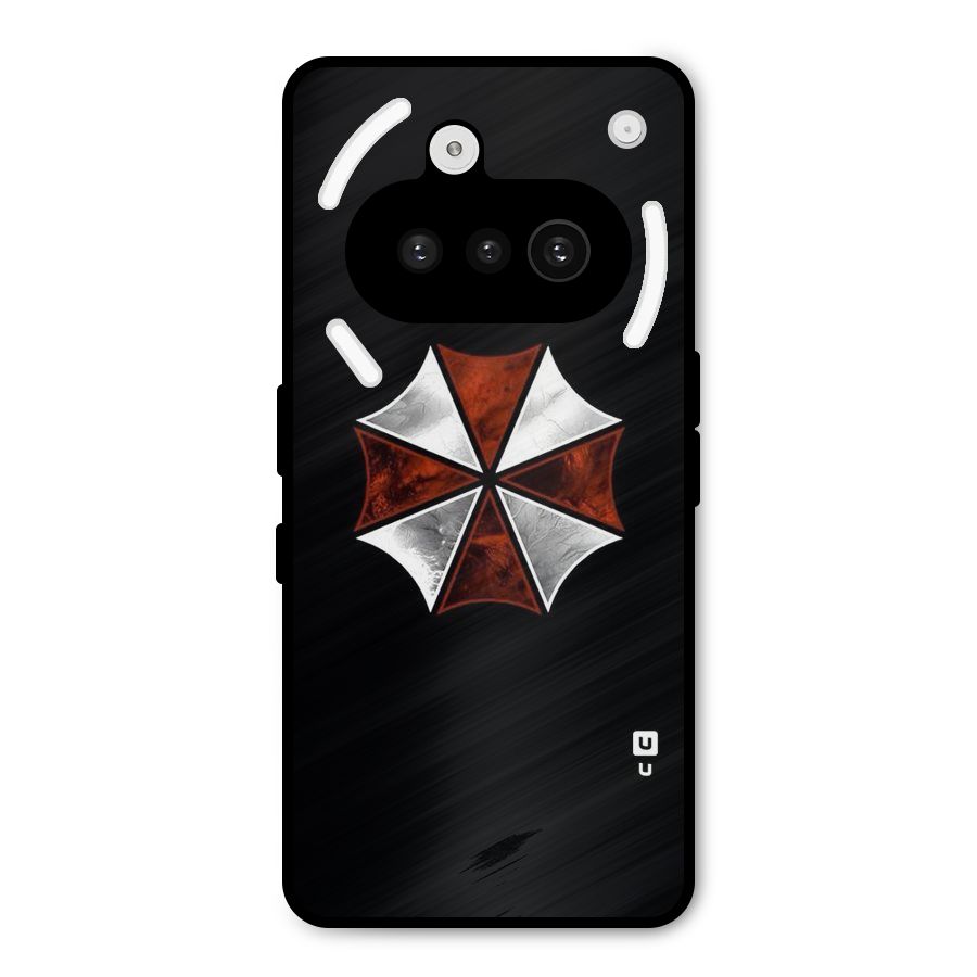 Umbrella Design Metal Back Case for Nothing Phone 3a