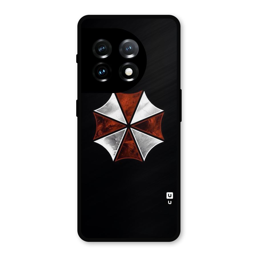 Umbrella Design Metal Back Case for OnePlus 11