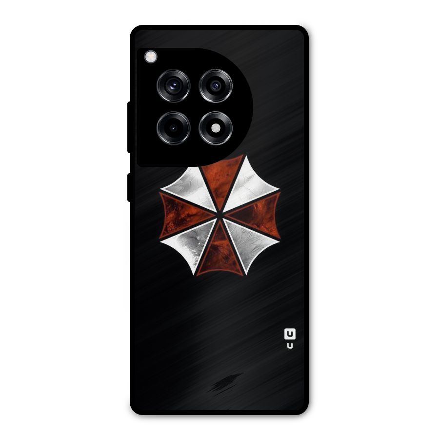 Umbrella Design Metal Back Case for OnePlus 12R