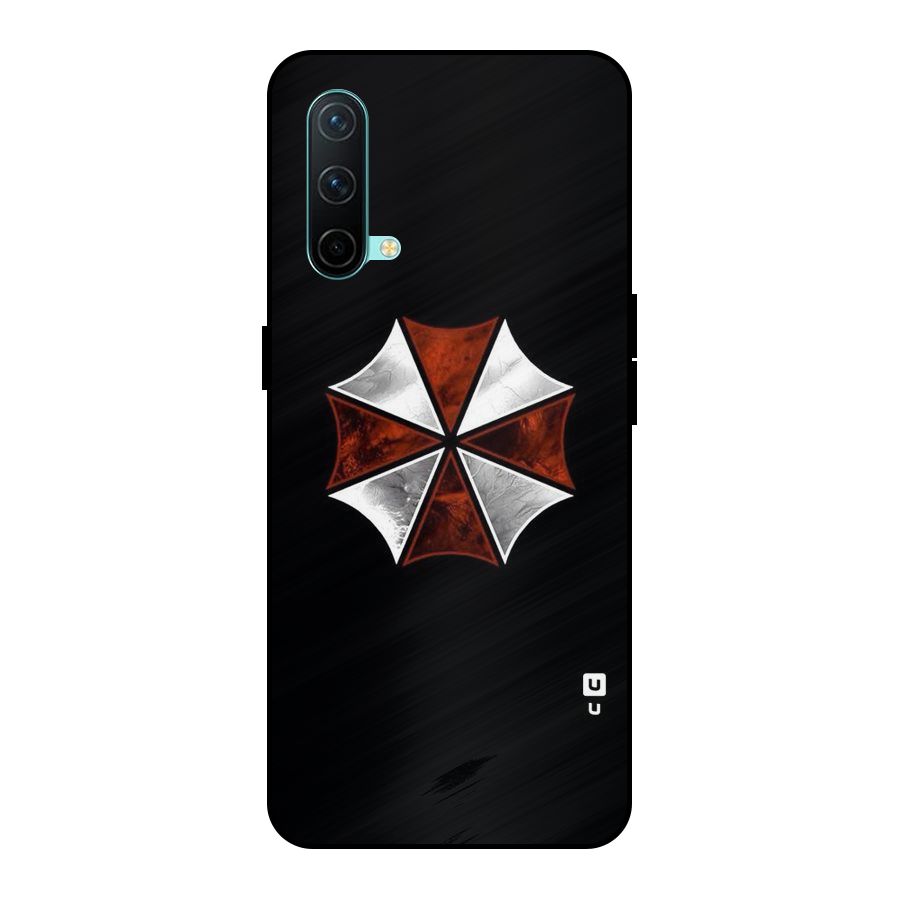 Umbrella Design Metal Back Case for OnePlus Nord CE 5G