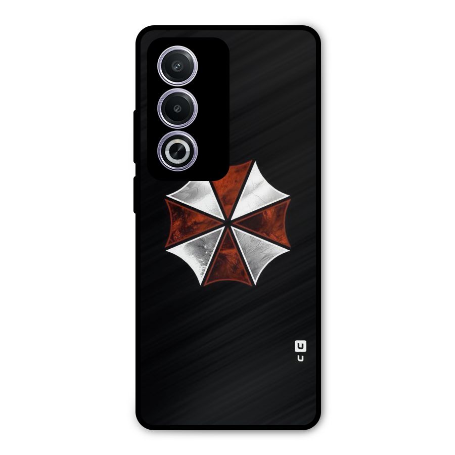 Umbrella Design Metal Back Case for Oppo K12x