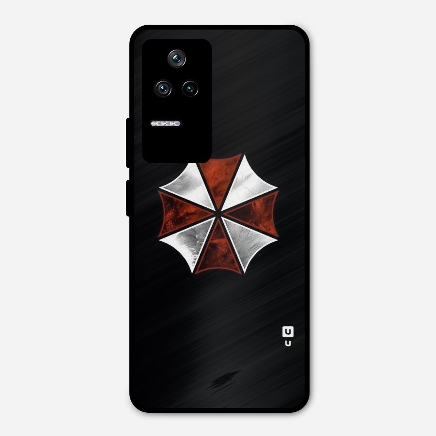 Umbrella Design Metal Back Case for Poco F4 5G