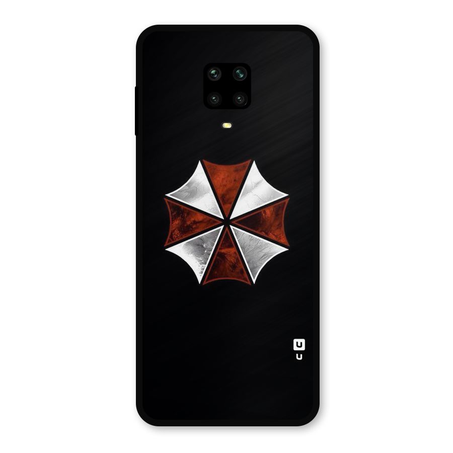 Umbrella Design Metal Back Case for Poco M2