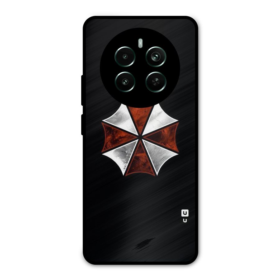 Umbrella Design Metal Back Case for Realme 12 Pro Plus