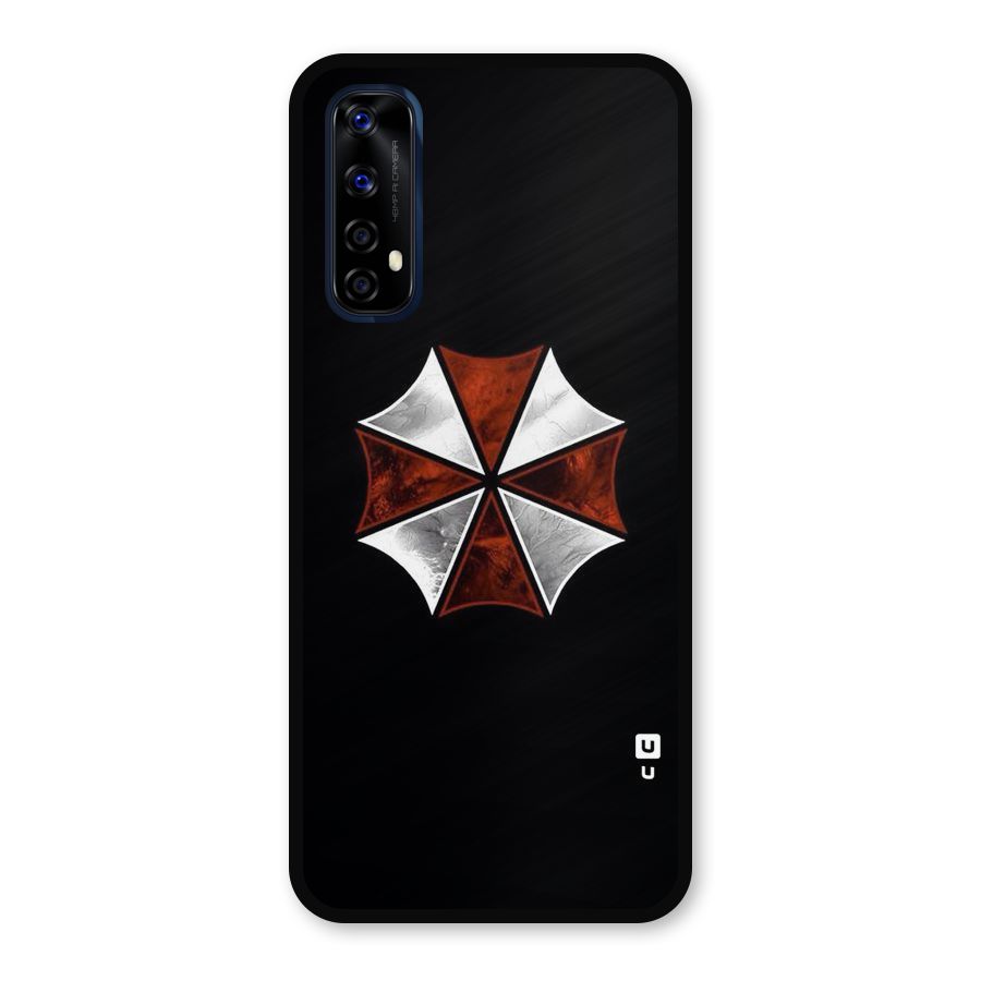 Umbrella Design Metal Back Case for Realme 7
