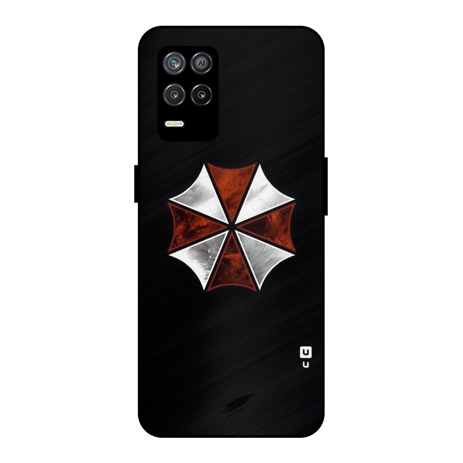 Umbrella Design Metal Back Case for Realme 9 5G