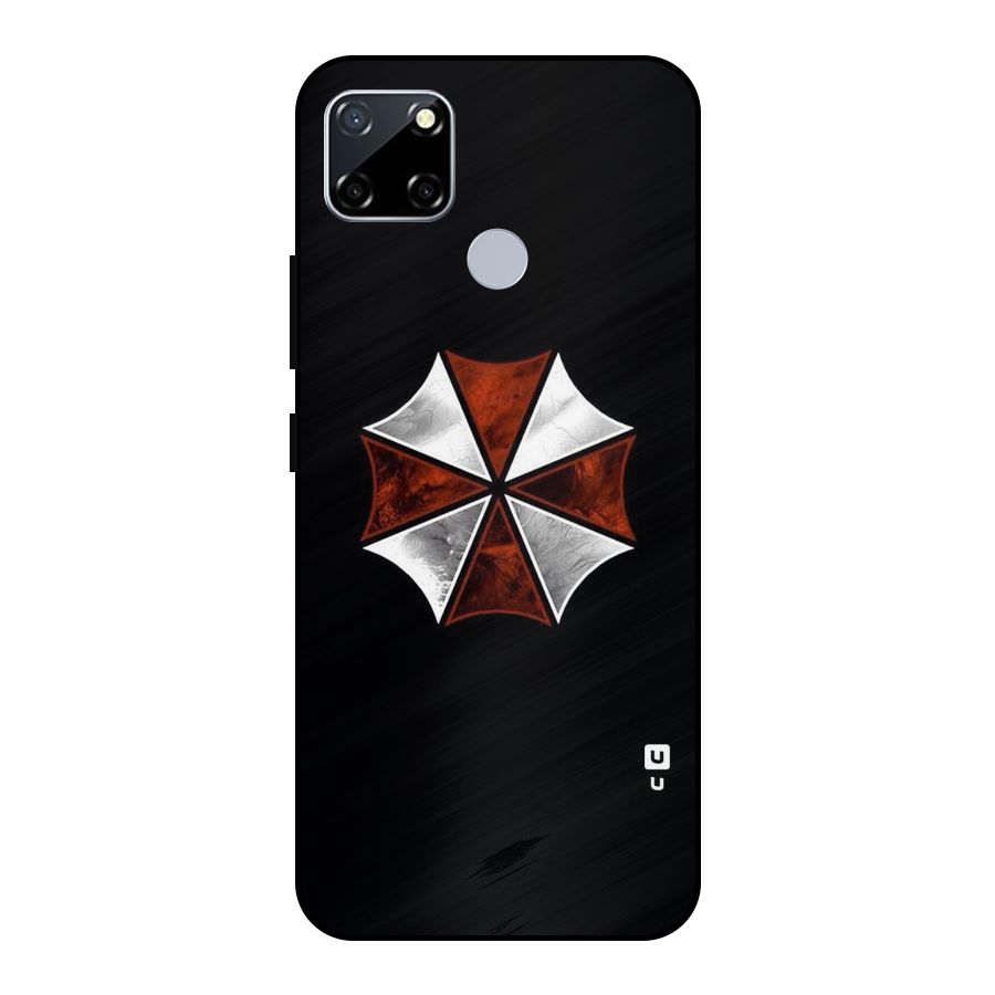 Umbrella Design Metal Back Case for Realme Narzo 20