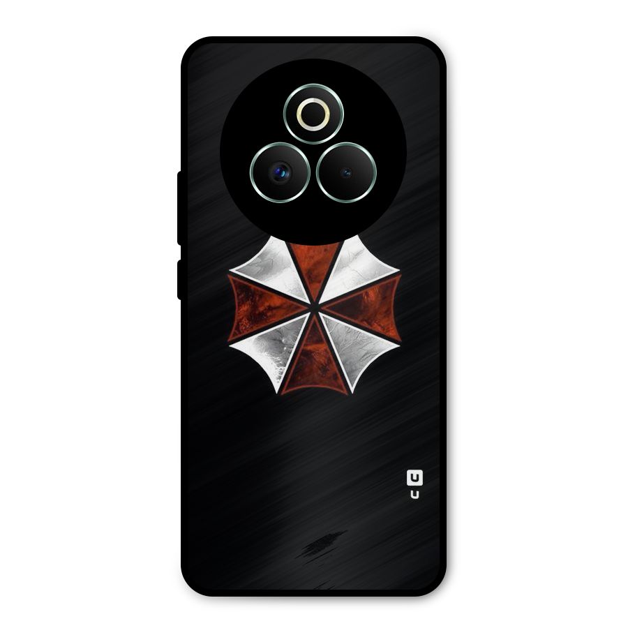 Umbrella Design Metal Back Case for Realme P3 Pro