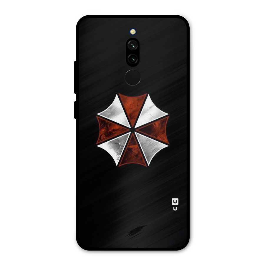 Umbrella Design Metal Back Case for Redmi 8