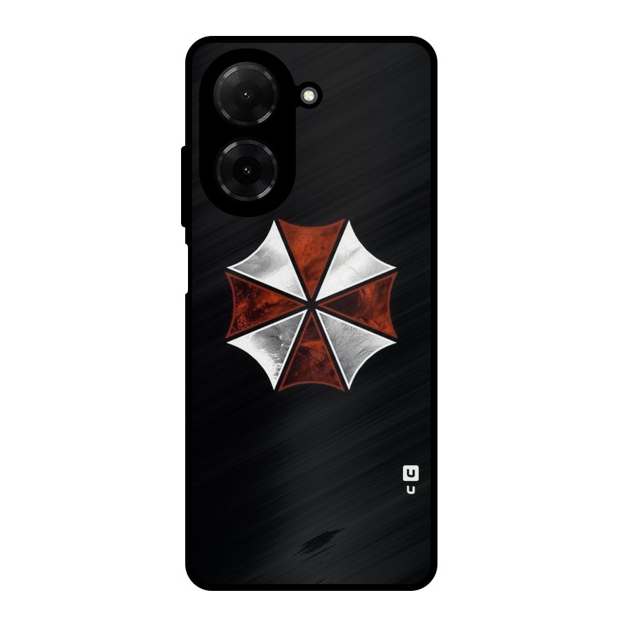 Umbrella Design Metal Back Case for Redmi A5 4G