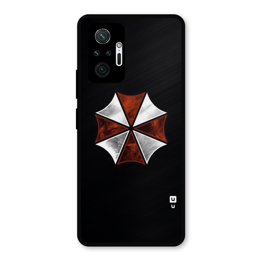 Umbrella Design Metal Back Case for Redmi Note 10 Pro Max