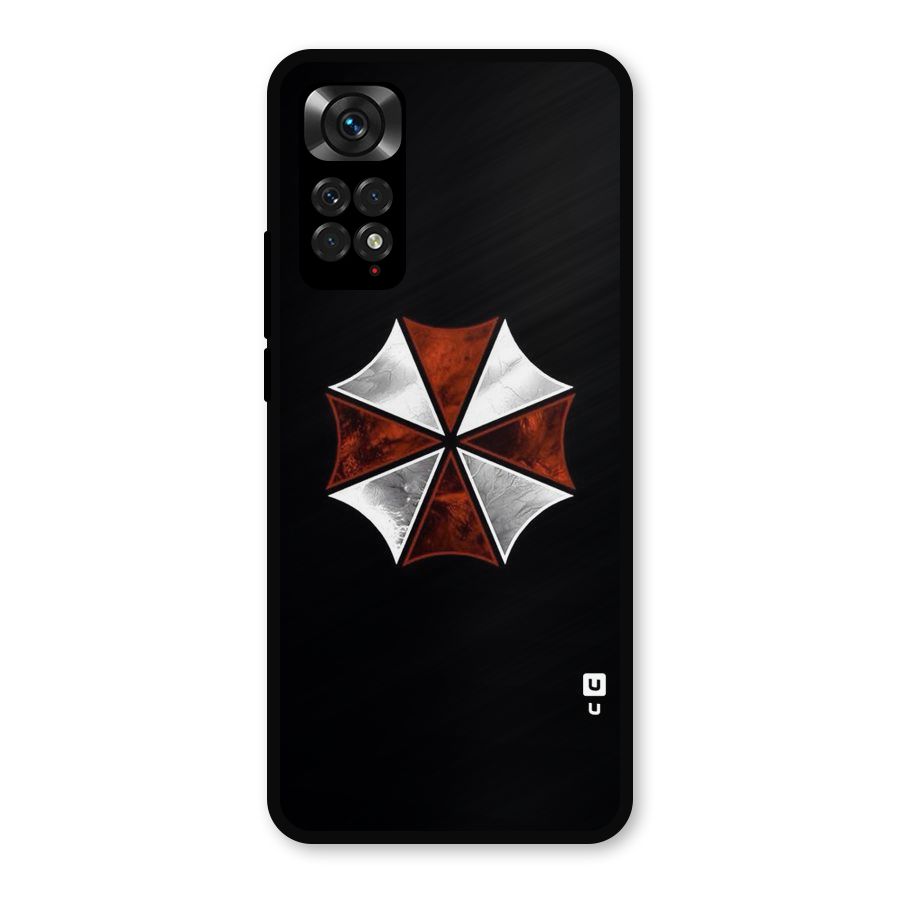 Umbrella Design Metal Back Case for Redmi Note 11