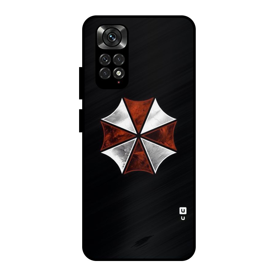 Umbrella Design Metal Back Case for Redmi Note 11 Pro