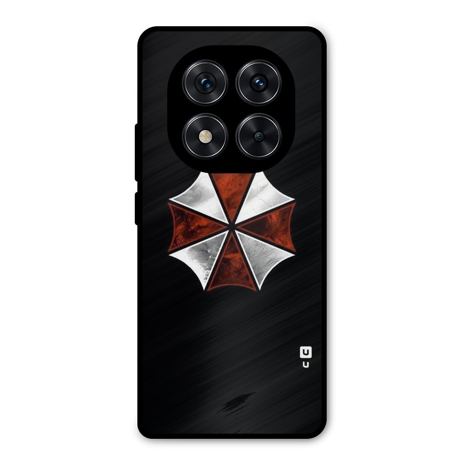 Umbrella Design Metal Back Case for Redmi Note 14 Pro 5G