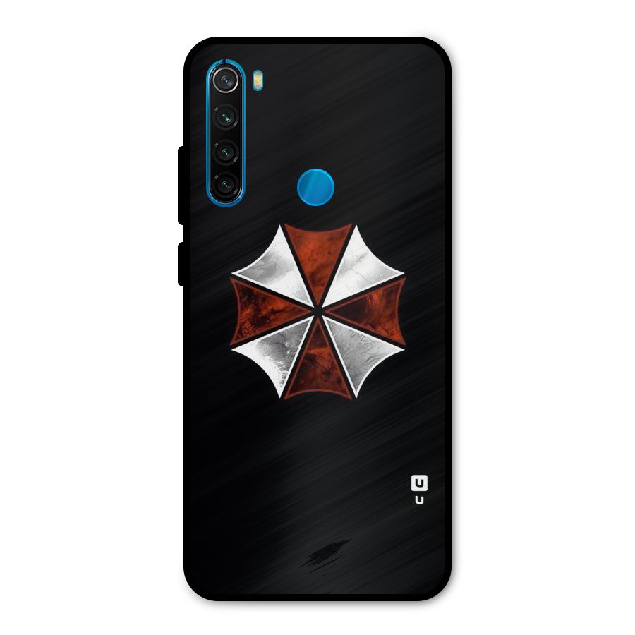 Umbrella Design Metal Back Case for Redmi Note 8