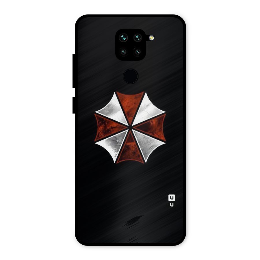 Umbrella Design Metal Back Case for Redmi Note 9