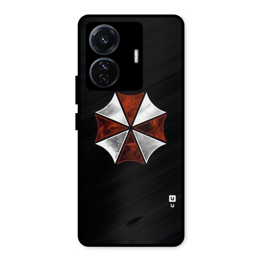 Umbrella Design Metal Back Case for Vivo T1 Pro