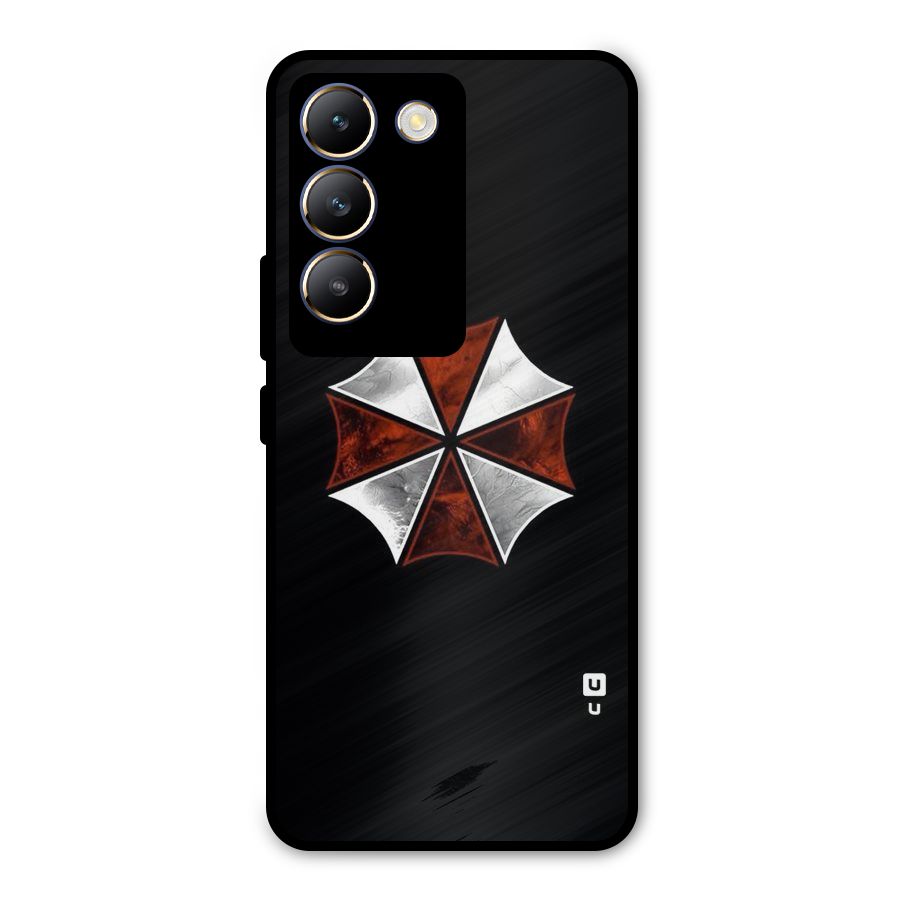 Umbrella Design Metal Back Case for Vivo T3 5G