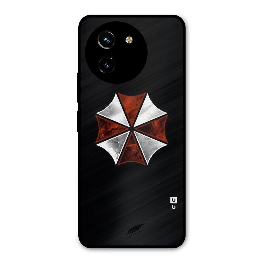 Umbrella Design Metal Back Case for Vivo T3x