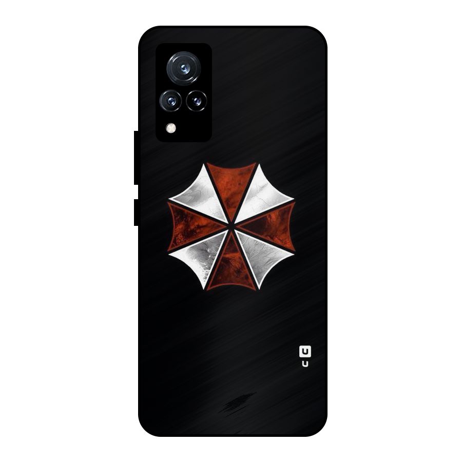 Umbrella Design Metal Back Case for Vivo V21 5G