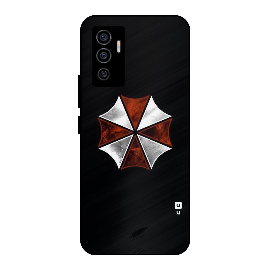 Umbrella Design Metal Back Case for Vivo V23e