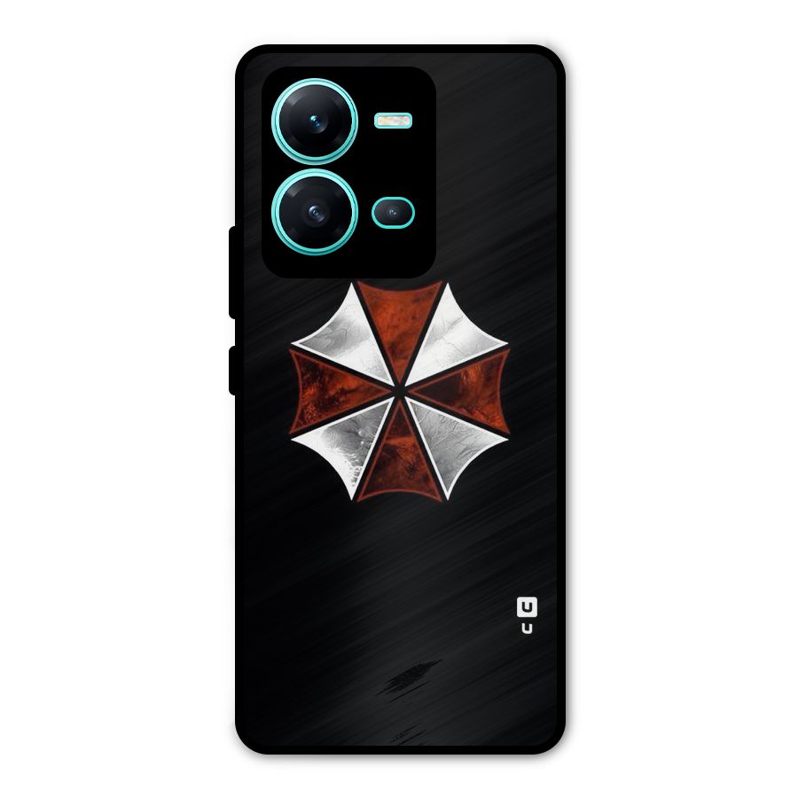 Umbrella Design Metal Back Case for Vivo V25