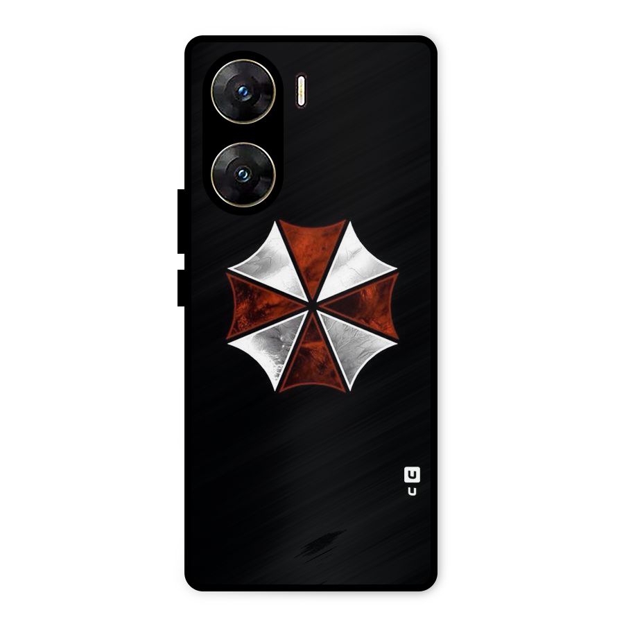 Umbrella Design Metal Back Case for Vivo V29e