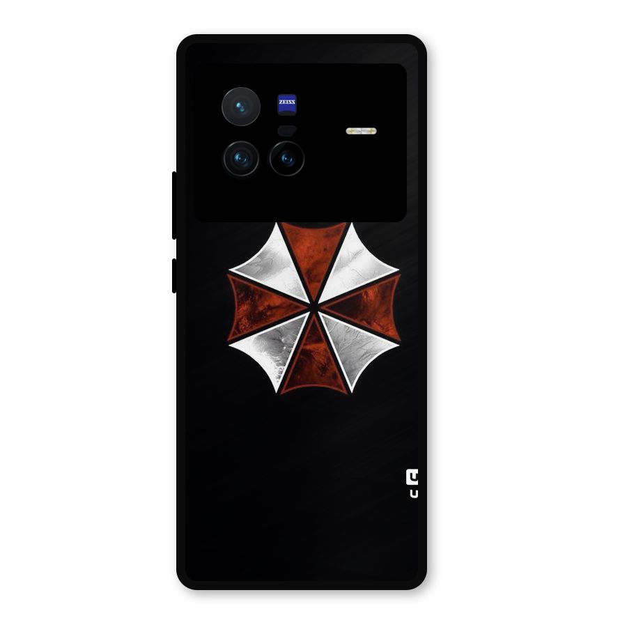 Umbrella Design Metal Back Case for Vivo X80