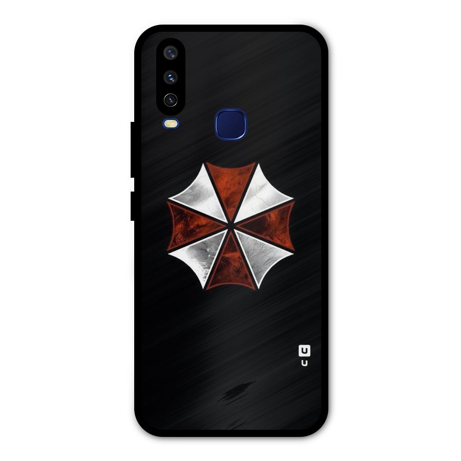Umbrella Design Metal Back Case for Vivo Y15