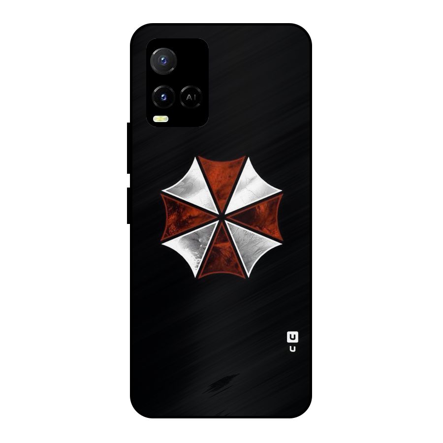 Umbrella Design Metal Back Case for Vivo Y21T