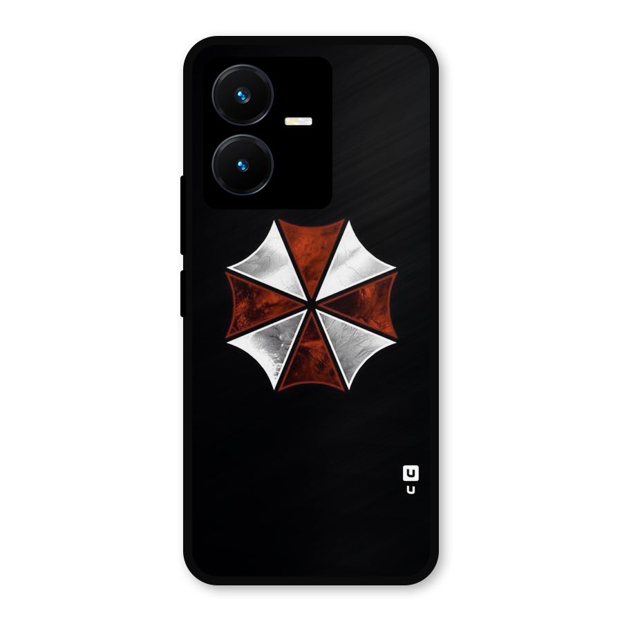 Umbrella Design Metal Back Case for Vivo Y22