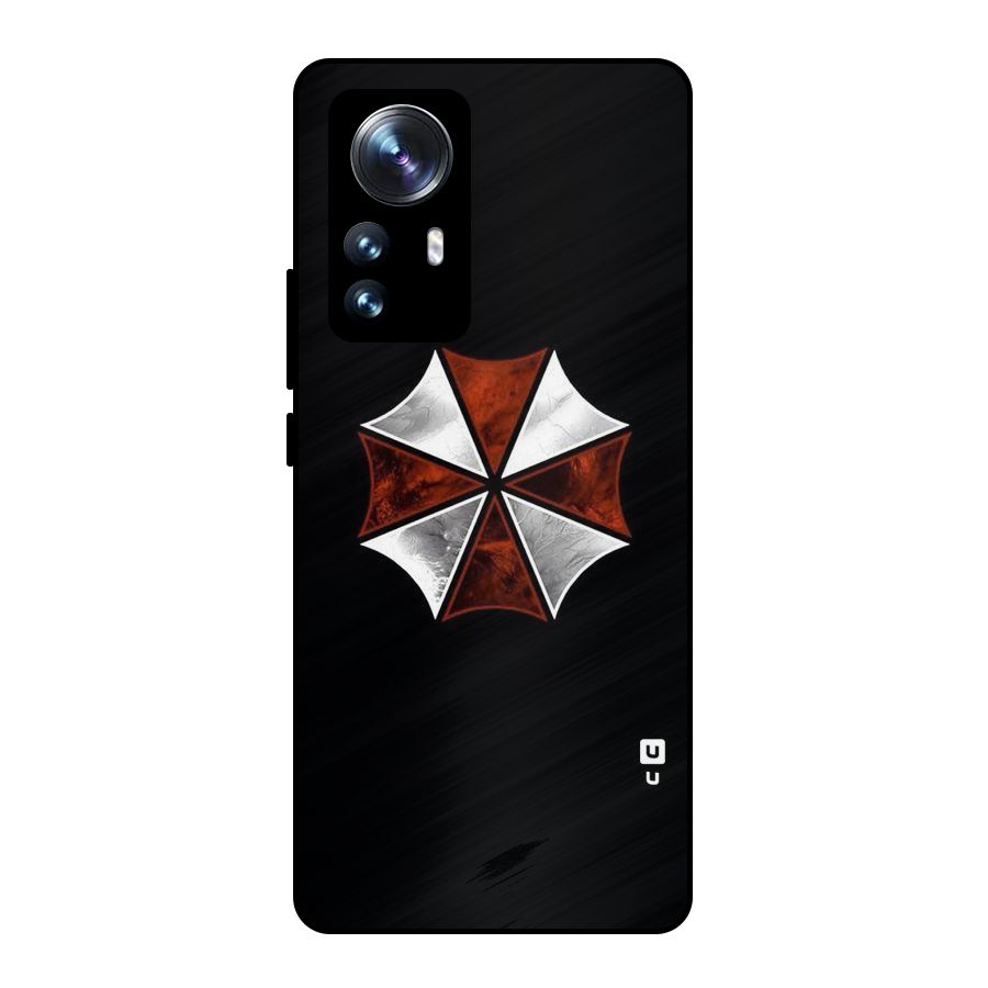 Umbrella Design Metal Back Case for Xiaomi 12 Pro