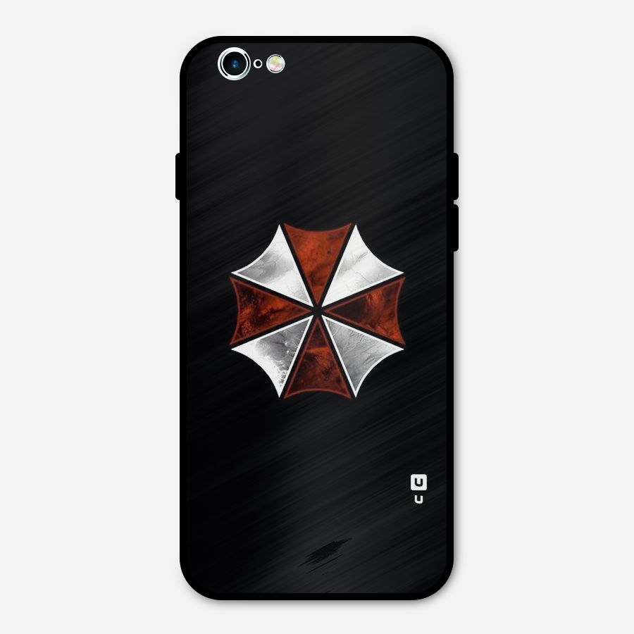 Umbrella Design Metal Back Case for iPhone 6 6s