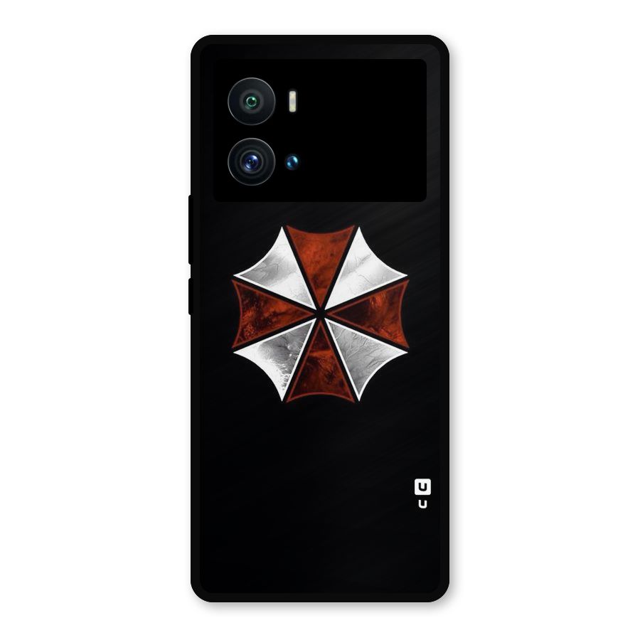 Umbrella Design Metal Back Case for iQOO 9 Pro