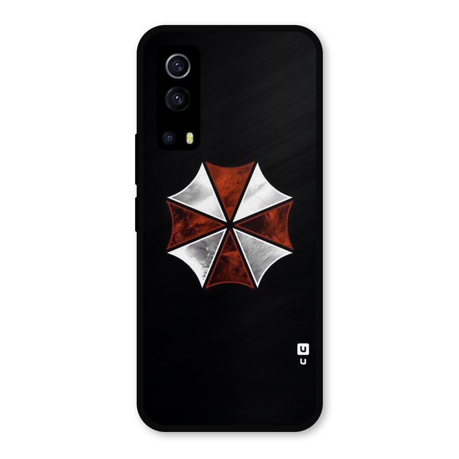 Umbrella Design Metal Back Case for iQOO Z3