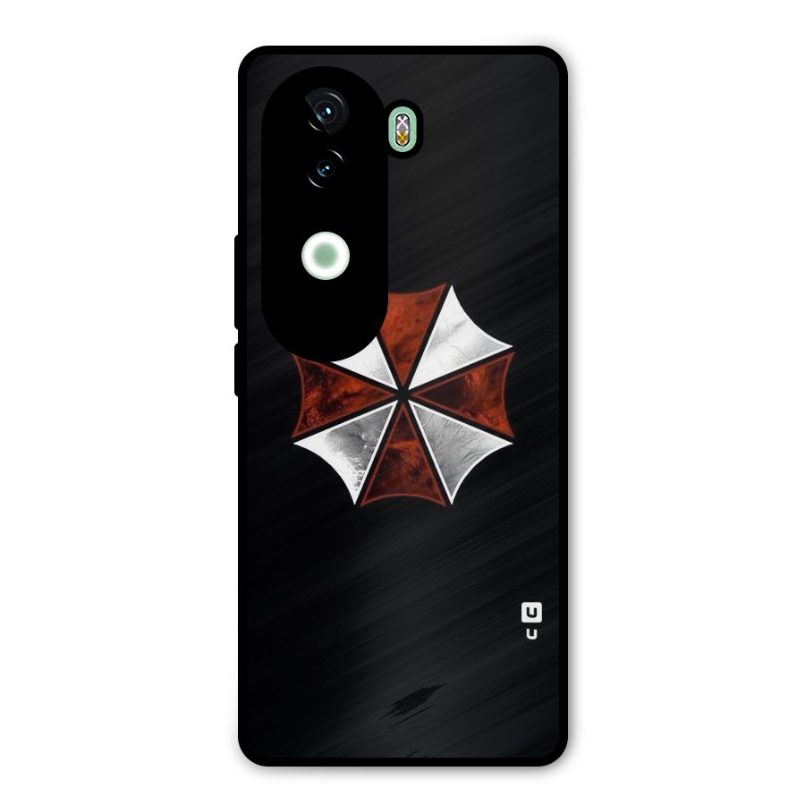 Umbrella Design Metal Back Case for iQOO Z9s
