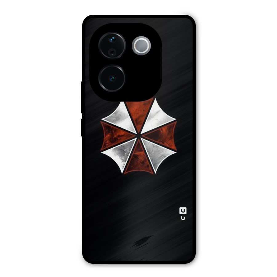 Umbrella Design Metal Back Case for iQOO Z9s Pro