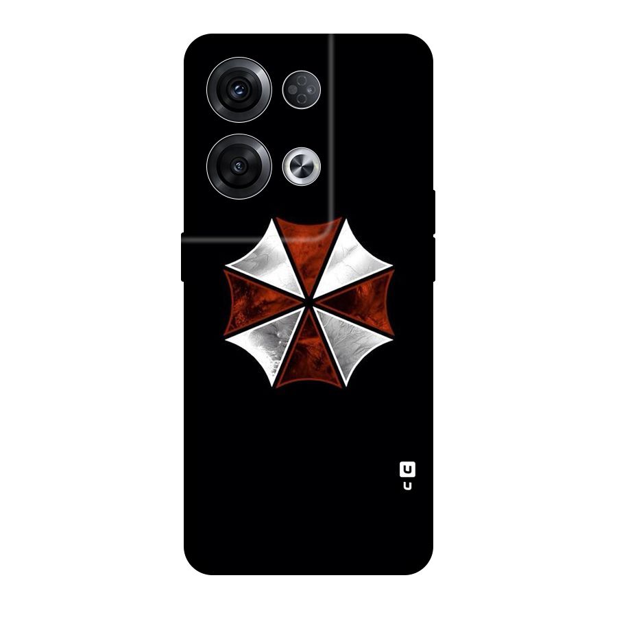 Umbrella Design Original Polycarbonate Back Case for Oppo Reno8 Pro 5G