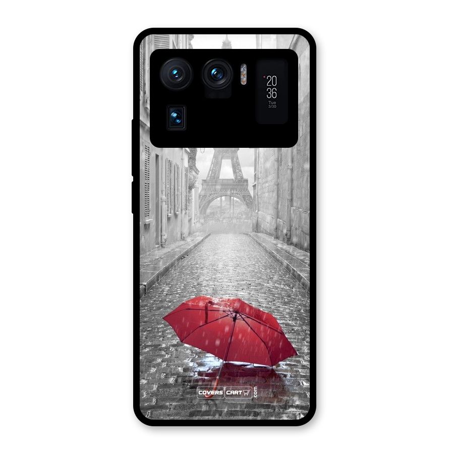 Umbrella Paris Glass Back Case for Mi 11 Ultra
