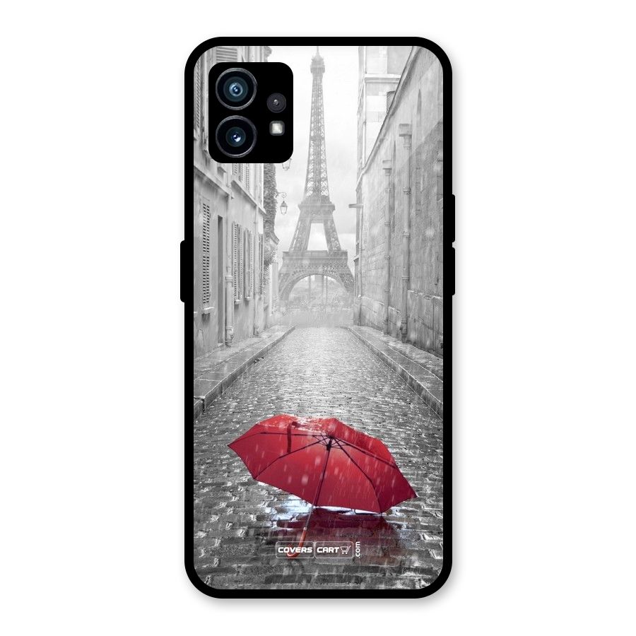 Umbrella Paris Glass Back Case for Nothing Phone 1