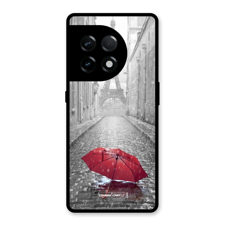 Umbrella Paris Glass Back Case for OnePlus 11R
