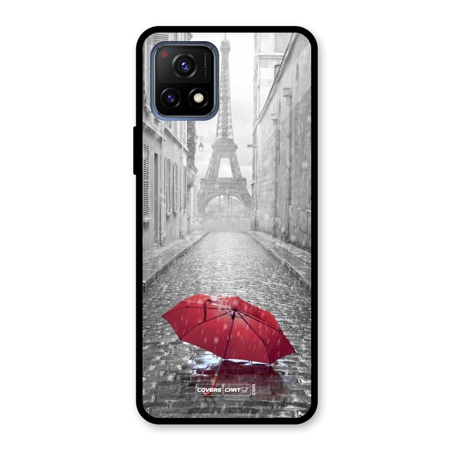 Umbrella Paris Glass Back Case for Vivo Y72 5G