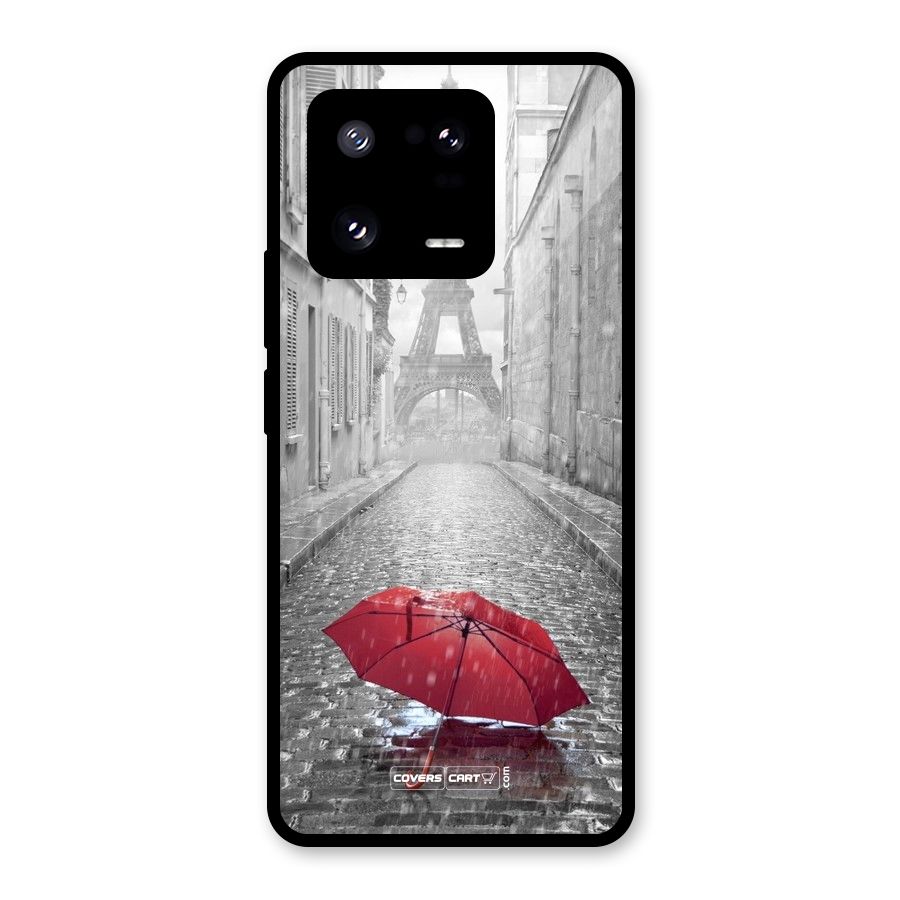 Umbrella Paris Glass Back Case for Xiaomi 13 Pro